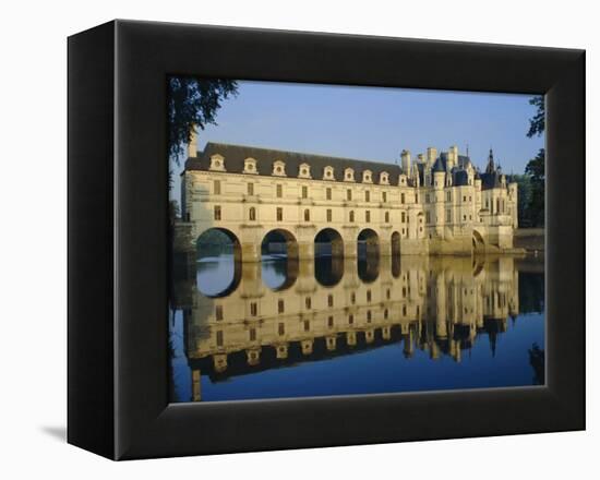 Chateau Chenonceau, Loire Valley, Centre, France, Europe-Adina Tovy-Framed Premier Image Canvas