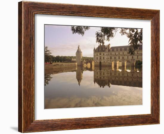 Chateau, Chenonceaux, Centre, Loire Valley, France, Europe-Firecrest Pictures-Framed Photographic Print