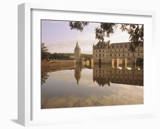 Chateau, Chenonceaux, Centre, Loire Valley, France, Europe-Firecrest Pictures-Framed Photographic Print