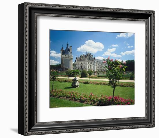 Chateau Chenonceaux, France-null-Framed Art Print