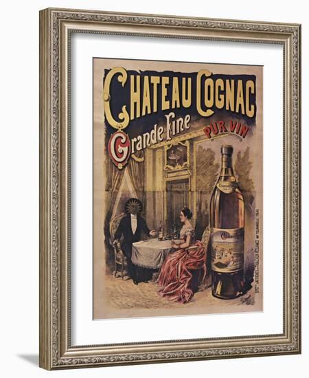 Chateau Cognac-null-Framed Giclee Print