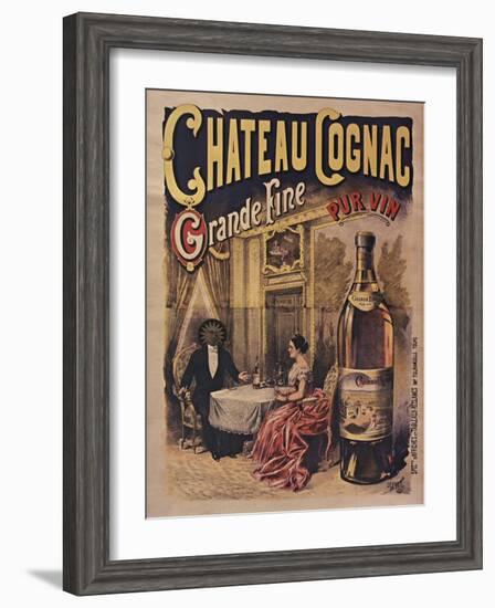 Chateau Cognac-null-Framed Giclee Print