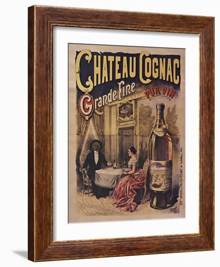 Chateau Cognac-null-Framed Giclee Print