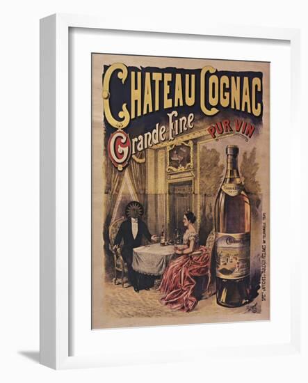 Chateau Cognac-null-Framed Giclee Print