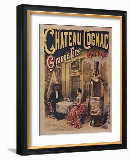 Chateau Cognac-null-Framed Giclee Print