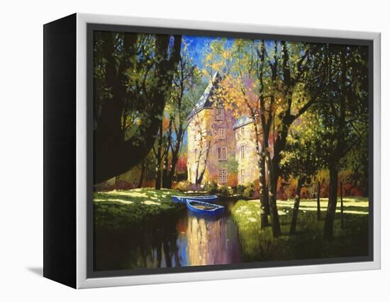 Chateau D'Annecy-Max Hayslette-Framed Premier Image Canvas