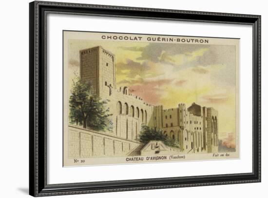 Chateau D'Avignon, Vaucluse-null-Framed Giclee Print