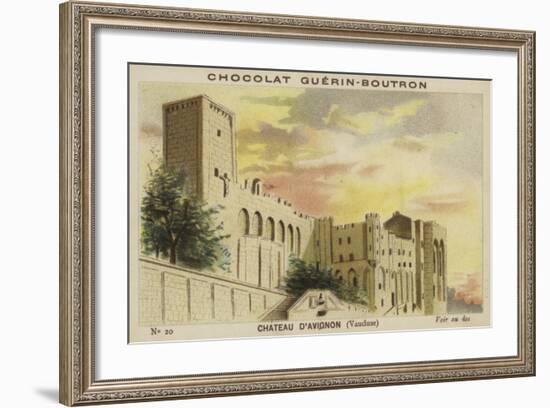 Chateau D'Avignon, Vaucluse-null-Framed Giclee Print