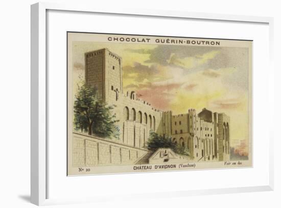 Chateau D'Avignon, Vaucluse-null-Framed Giclee Print