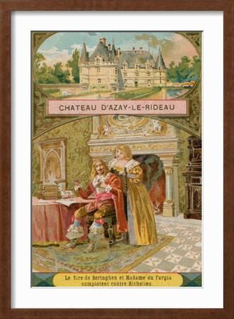 Chateau D'Azay-Le-Rideau' Giclee Print | Art.com