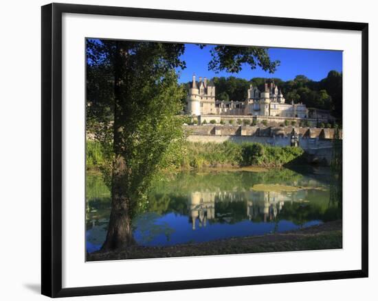 Chateau D'Usse on the Indre River, Rigne-Usse, Indre Et Loire, Loire Valley, France, Europe-Dallas & John Heaton-Framed Photographic Print