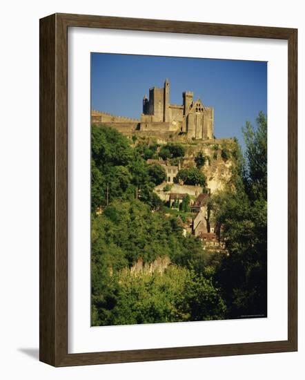 Chateau De Beynac, River Dordogne, Dordogne, Aquitaine, France, Europe-David Hughes-Framed Photographic Print