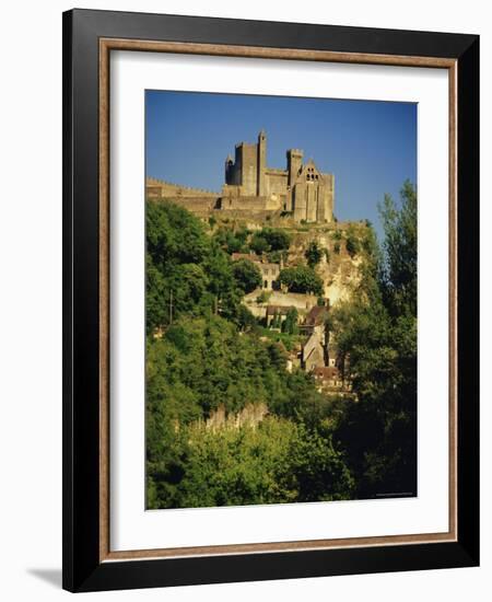 Chateau De Beynac, River Dordogne, Dordogne, Aquitaine, France, Europe-David Hughes-Framed Photographic Print