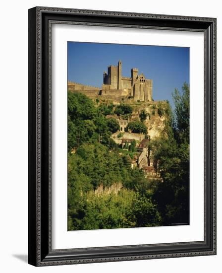 Chateau De Beynac, River Dordogne, Dordogne, Aquitaine, France, Europe-David Hughes-Framed Photographic Print