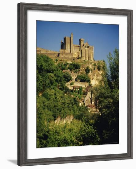 Chateau De Beynac, River Dordogne, Dordogne, Aquitaine, France, Europe-David Hughes-Framed Photographic Print