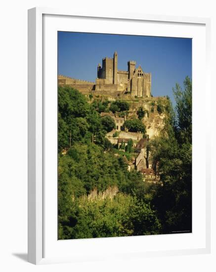 Chateau De Beynac, River Dordogne, Dordogne, Aquitaine, France, Europe-David Hughes-Framed Photographic Print