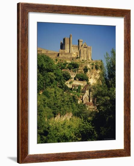 Chateau De Beynac, River Dordogne, Dordogne, Aquitaine, France, Europe-David Hughes-Framed Photographic Print