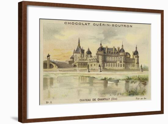 Chateau De Chantilly, Oise-null-Framed Giclee Print