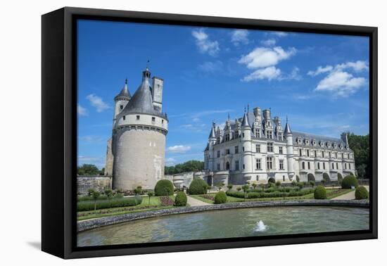 Chateau de Chenonceau, Chenonceaux, France-Jim Engelbrecht-Framed Premier Image Canvas