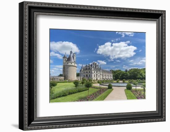 Chateau de Chenonceau, Chenonceaux, France-Jim Engelbrecht-Framed Photographic Print