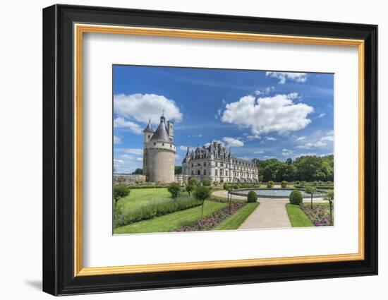Chateau de Chenonceau, Chenonceaux, France-Jim Engelbrecht-Framed Photographic Print