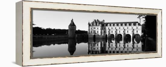 Chateau De Chenonceaux Loire Valley France-null-Framed Stretched Canvas