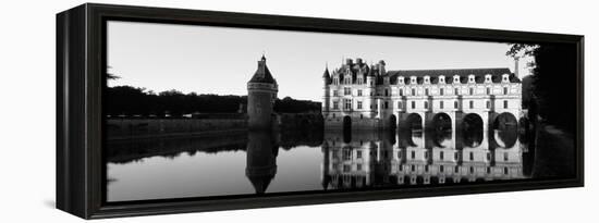 Chateau De Chenonceaux Loire Valley France-null-Framed Stretched Canvas