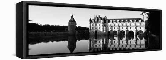 Chateau De Chenonceaux Loire Valley France-null-Framed Stretched Canvas