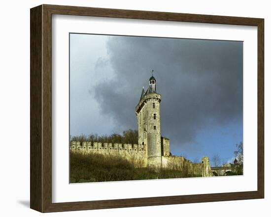Chateau De Chinon Castle, Indre Et Loire, France-Per Karlsson-Framed Photographic Print