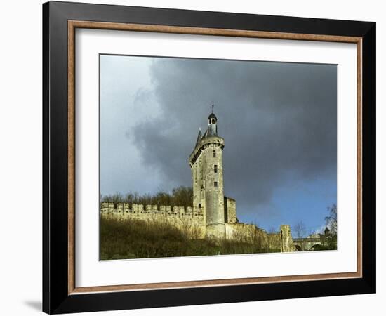 Chateau De Chinon Castle, Indre Et Loire, France-Per Karlsson-Framed Photographic Print