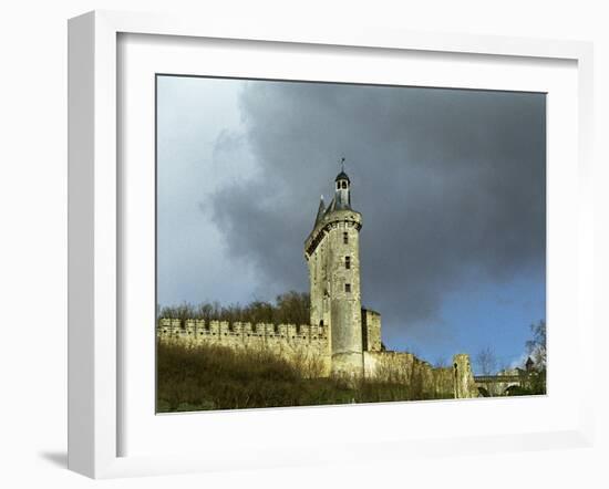 Chateau De Chinon Castle, Indre Et Loire, France-Per Karlsson-Framed Photographic Print