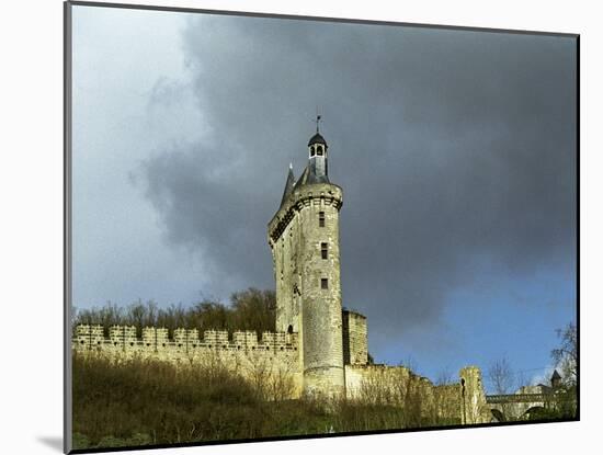 Chateau De Chinon Castle, Indre Et Loire, France-Per Karlsson-Mounted Photographic Print