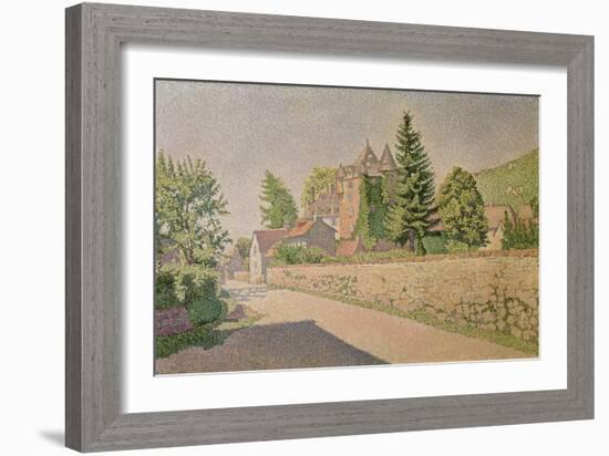 Chateau de Comblat, circa 1887-Paul Signac-Framed Giclee Print