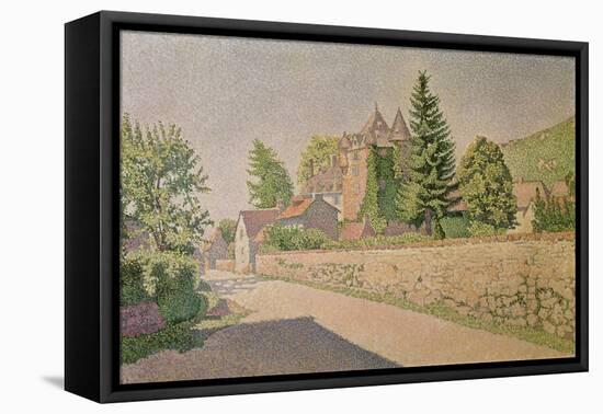 Chateau de Comblat, circa 1887-Paul Signac-Framed Premier Image Canvas