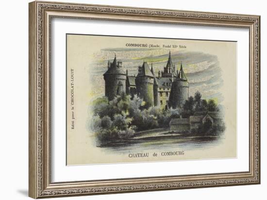 Chateau De Combourg, Combourg, Manche-French School-Framed Giclee Print