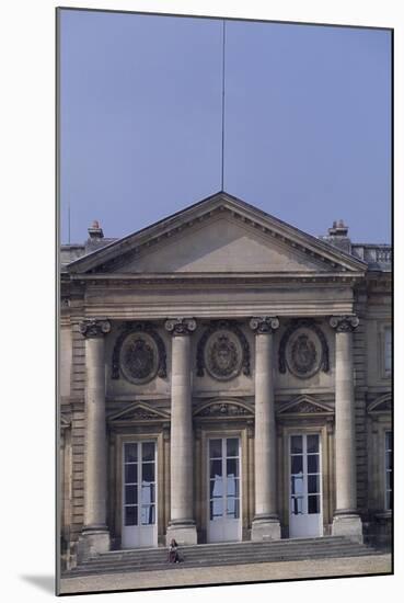 Chateau De Compiegne Rear Facade, Picardy, Detail, France-null-Mounted Giclee Print