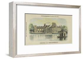 Chateau De Fontainebleau, Fontainebleau-French School-Framed Giclee Print
