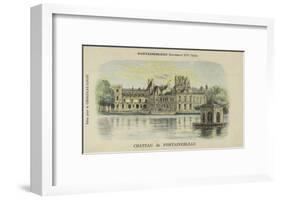 Chateau De Fontainebleau, Fontainebleau-French School-Framed Giclee Print