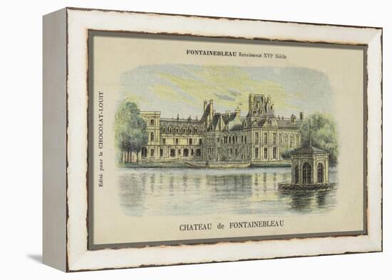 Chateau De Fontainebleau, Fontainebleau-French School-Framed Premier Image Canvas