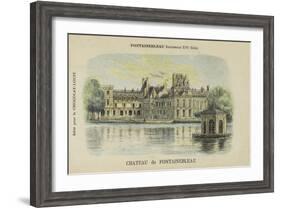 Chateau De Fontainebleau, Fontainebleau-French School-Framed Giclee Print