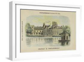 Chateau De Fontainebleau, Fontainebleau-French School-Framed Giclee Print
