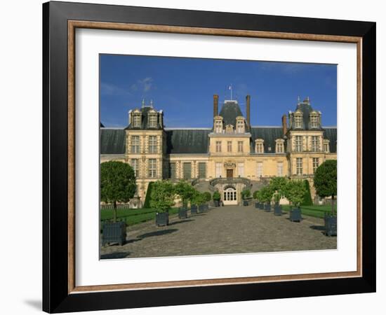 Chateau De Fontainebleau, UNESCO World Heritage Site, Seine Et Marne, Ile De France, France, Europe-Gavin Hellier-Framed Photographic Print