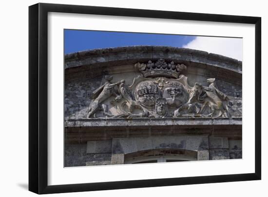 Chateau De Loyat's Facade, 1718-1734-Onufer Qiprioti-Framed Giclee Print