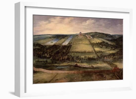 Château De Mariemont, Built 1600-20, Flanders-Jan Brueghel the Elder-Framed Giclee Print