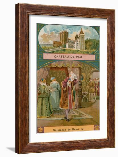 Chateau De Pau-null-Framed Giclee Print