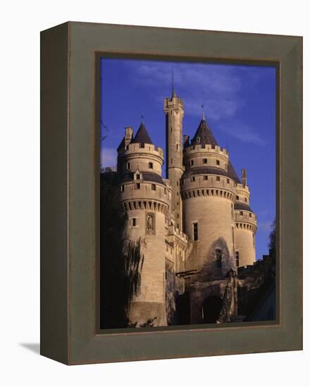 Chateau De Pierrefonds, Forest of Compiegne, Oise, Nord-Picardie (Picardy), France-David Hughes-Framed Premier Image Canvas