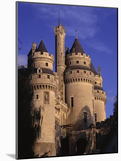 Chateau De Pierrefonds, Forest of Compiegne, Oise, Nord-Picardie (Picardy), France-David Hughes-Mounted Photographic Print