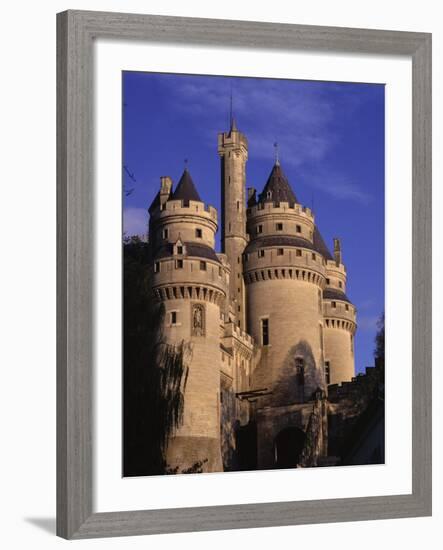 Chateau De Pierrefonds, Forest of Compiegne, Oise, Nord-Picardie (Picardy), France-David Hughes-Framed Photographic Print