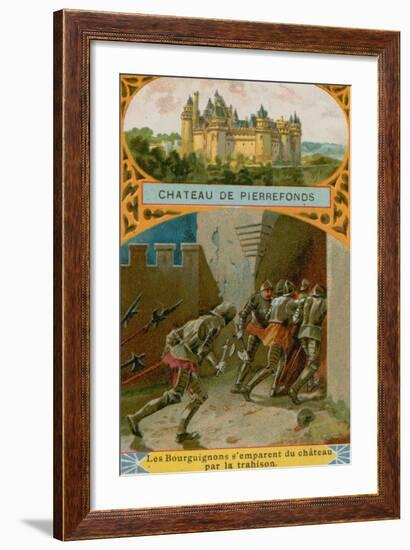 Chateau De Pierrefonds-null-Framed Giclee Print