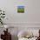 Chateau De Polignac and Hay Bales, Polignac, Haute-Loire, Auvergne, France-Stuart Black-Photographic Print displayed on a wall